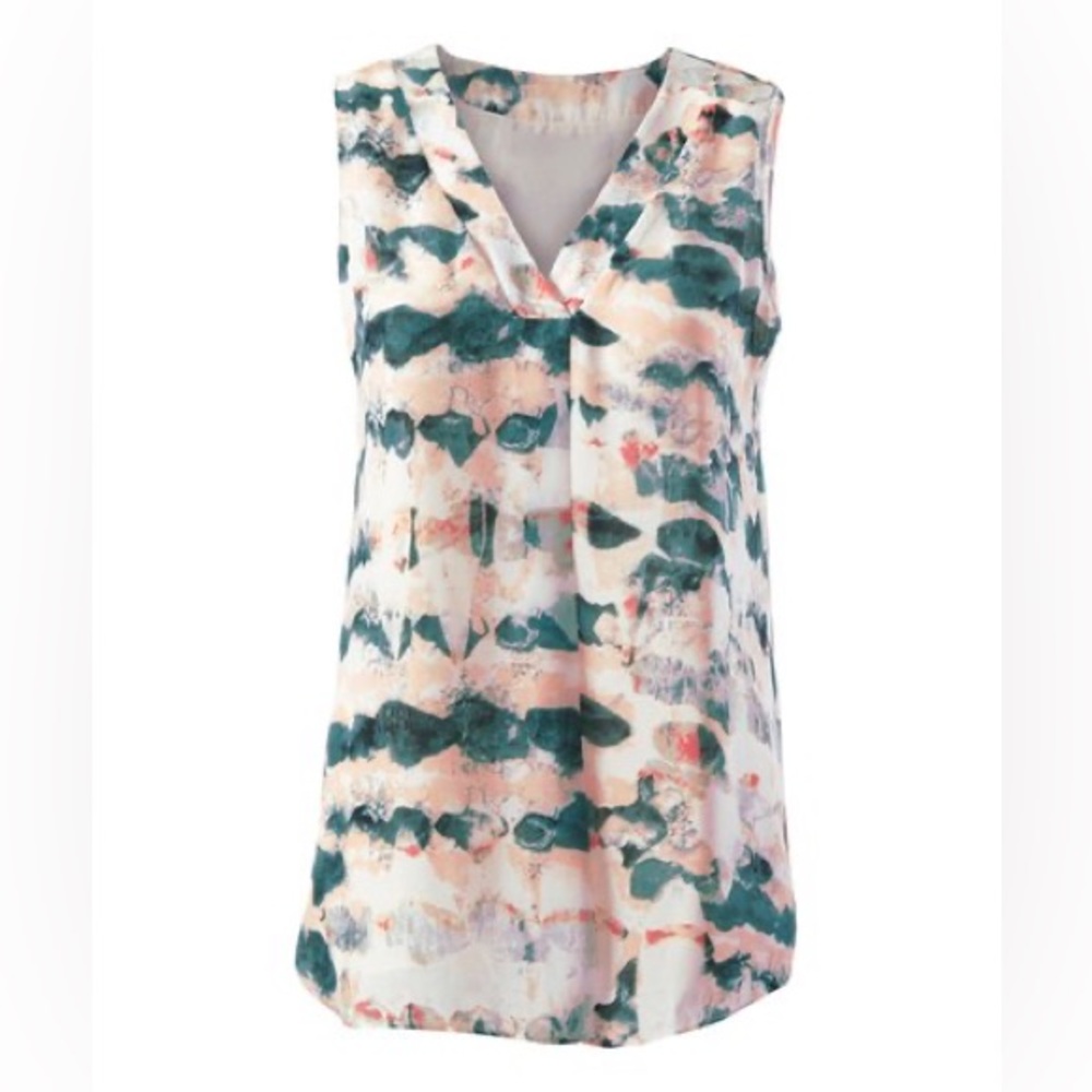 CAbi Pink Gelato top. Size XS
